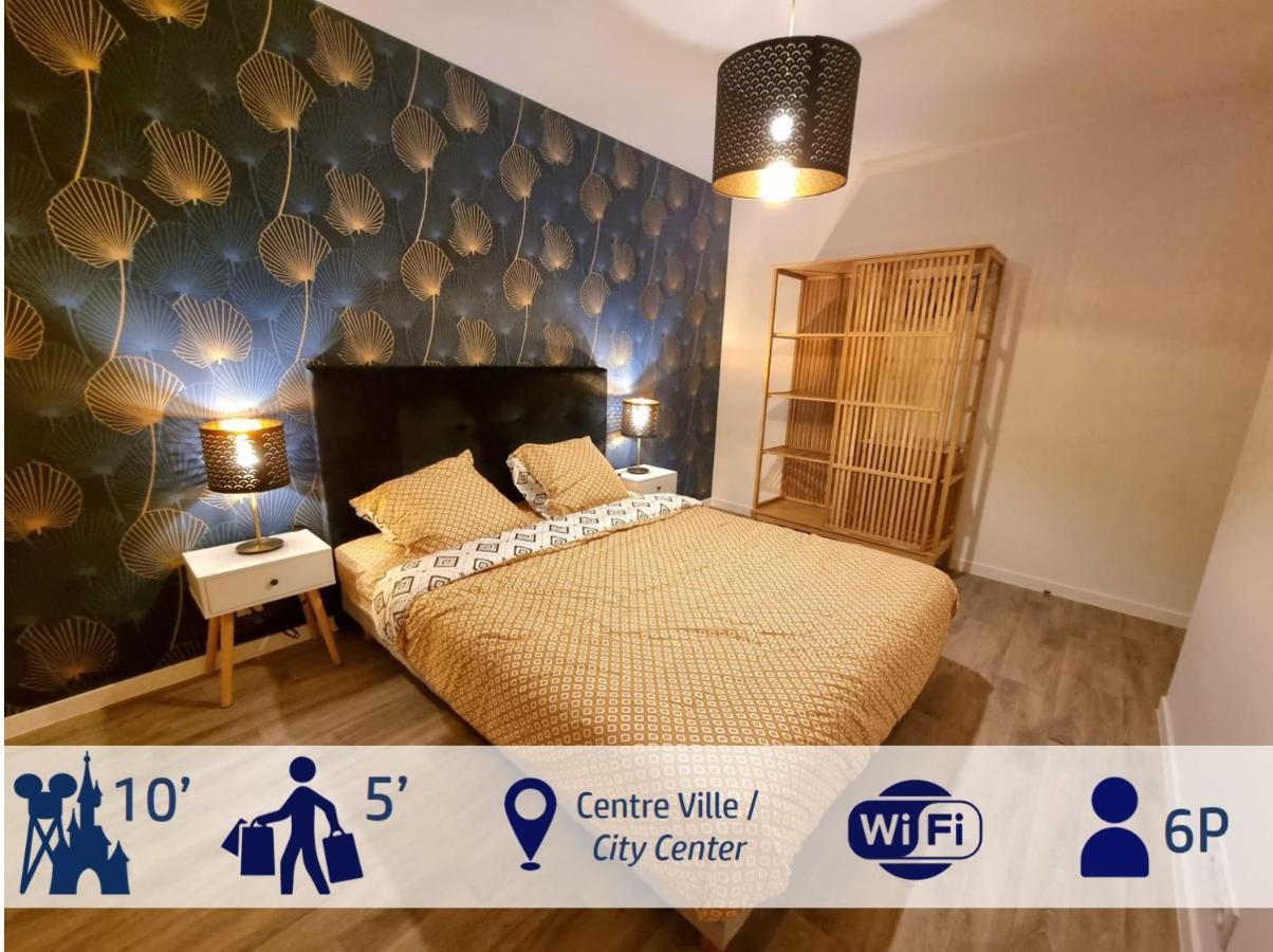 ***Suite Regence * 5Min Disney & Shopping * New*** Serris Luaran gambar